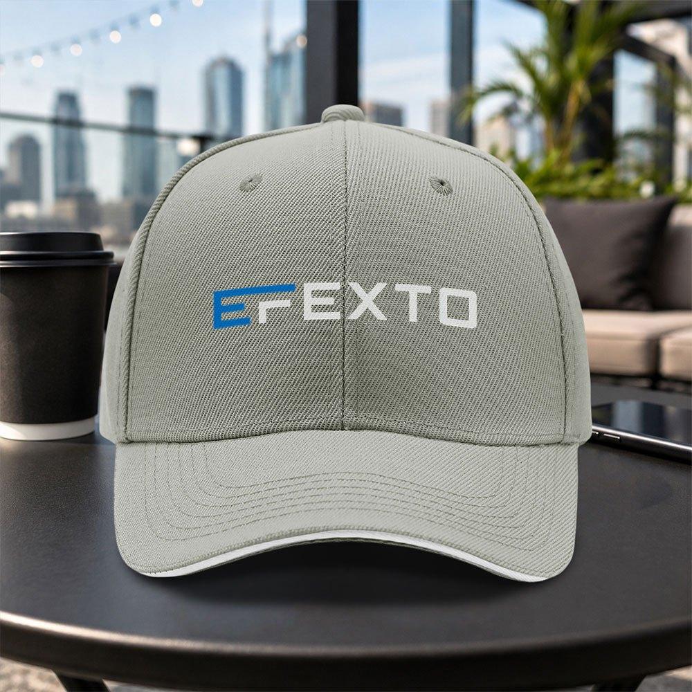 EFEXTO Sandwich Cap Unisex Adjustable Casual Baseball Cap for Travel Parties Daily Wear Multicolored