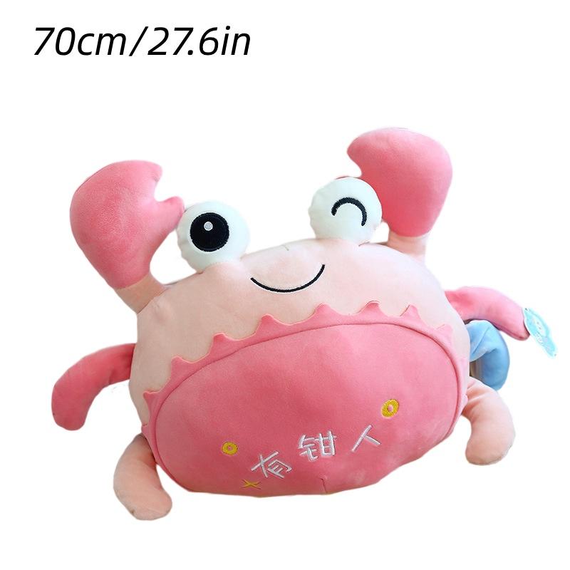 Adorable Crab Plush Toy With Soft And Comfortable Material