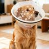 Anti-mosquito Pet Anti-mosquito Headgear Breathable Pet Elizabeth Collar Mesh Dog Muzzle  Outdoor