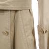 KEMPEL Trench Coat 36 Beige Waist Belt Women Used