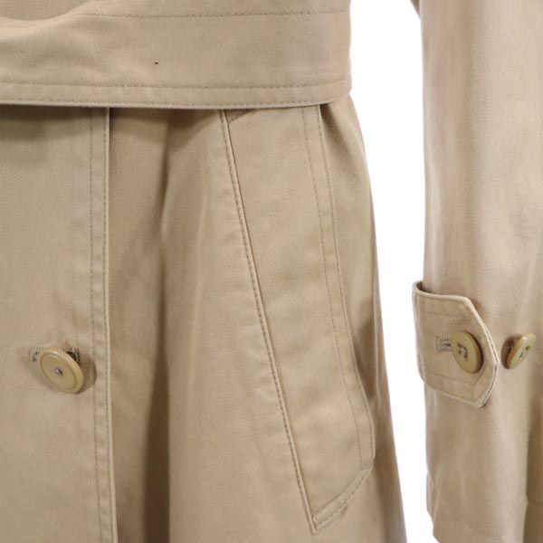 KEMPEL Trench Coat 36 Beige Waist Belt Women Used