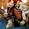 Anime R-Rurouni K-Kenshin Throw Flannel Cozy Print Blanket, Portable, Durable Machine Washable Cute Cool