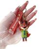 Cartoon Crazy Zootopia PVC Keychain Cute Judy Nick Fox Nick Backpack Keychain Hanging Decoration Small Gift Toys Anime Cartoon