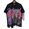 Godspeed American High Street Loose Teen Couple Crew Neck Pullover Casual Commuter ins Short Sleeves