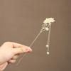 Vintage Chinese Style Hairpin for Updos - Elegant Retro Hair Stick with Tassel for Qipao