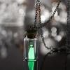 Luminous Ghost Drift Bottle Necklace - Halloween Jewelry