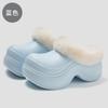 2025 New Cotton Slipper Bag Heel Winter Simple Outer Wear Thick-soled Non-slip Plush Warm Cotton Shoes