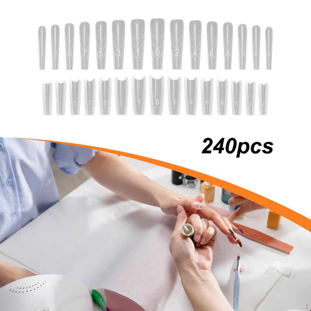 240 Pieces Manicure Tool Professional Art Forms Accessories