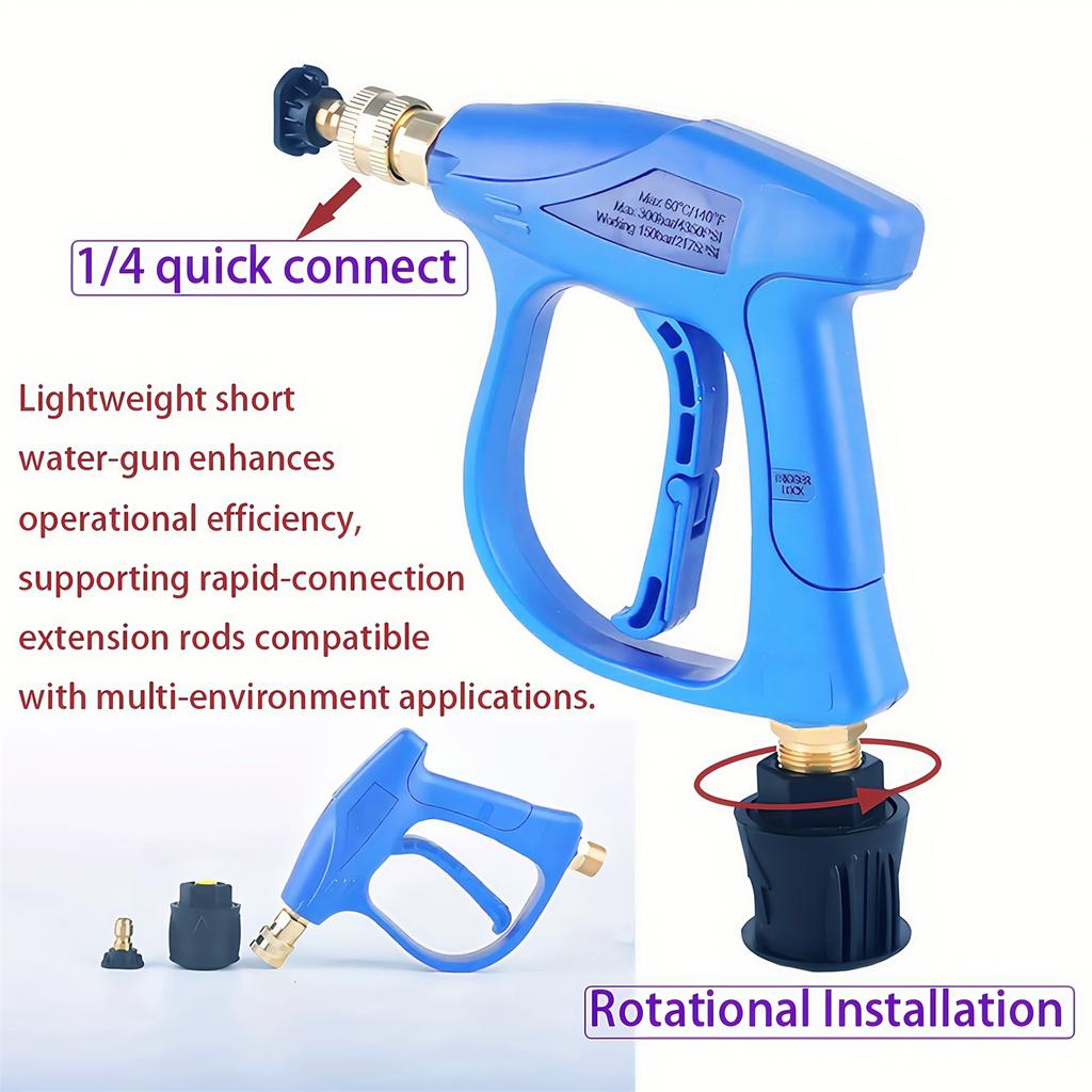 Pressure Washer Water Gun for Car Clean Hose Connector For Karcher Nilfisk Bocsh Quick connect nozzles For Car Wash Accessories