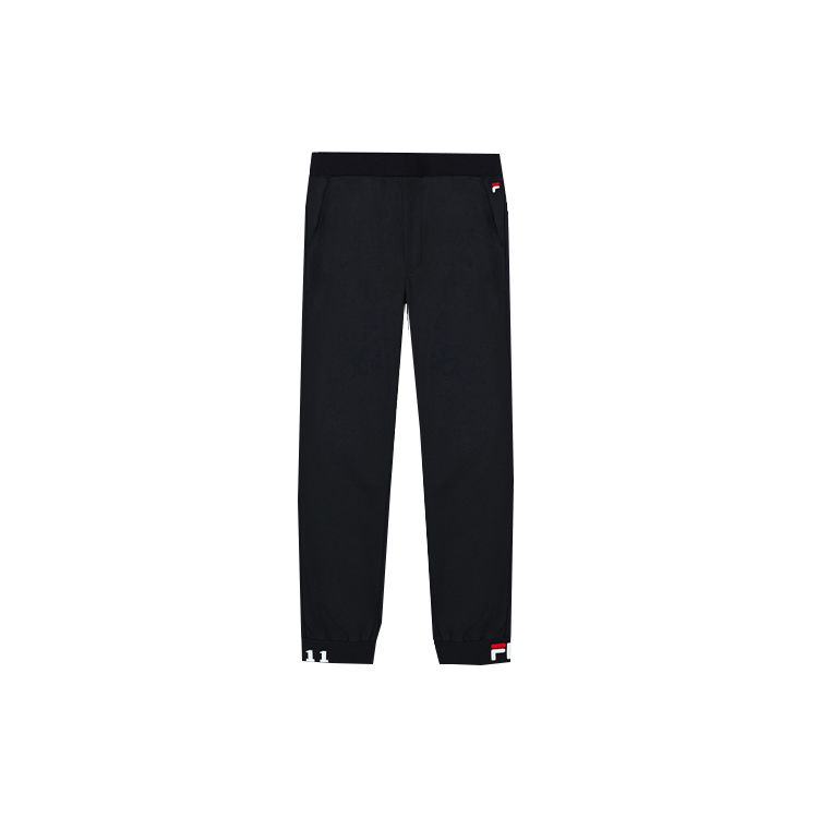 FILA Knitted Breathable Cuffed Sports Pants Men Bottoms Legendary-Blue F51M138619FNV XL