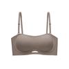 Strapless underwear women gather non-slip off-the-shoulder artifact non-marking thin back tube top anti-light bra summer