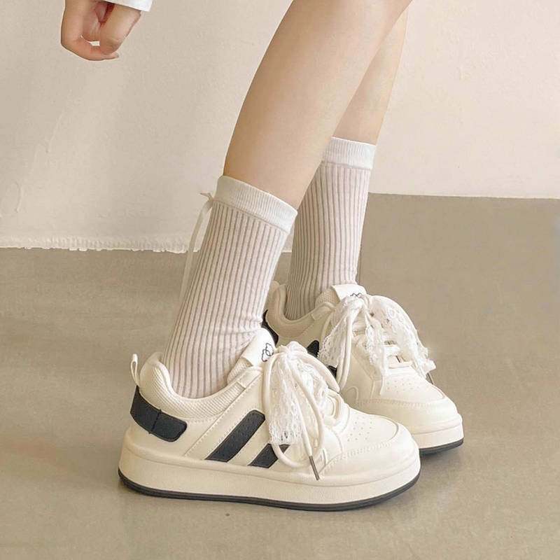 Thick-soled Women's Autumn New Casual Board Shoes Niche Shoes Women's Shoes Versatile Student Bread Shoes