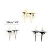 Detachable Fashion Shaped Jean Button Clasps Waist Extender Pin Jean Button, No Sewing Required, Fit Instant Jean Button