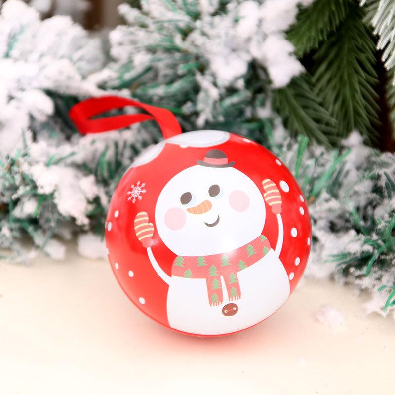 Weihnachtsdekoration Ball Weihnachtsbonbons Bonbonglas Weihnachtsbaum Anhänger Dekoration Kindergeschenkartikel Bonbonbox