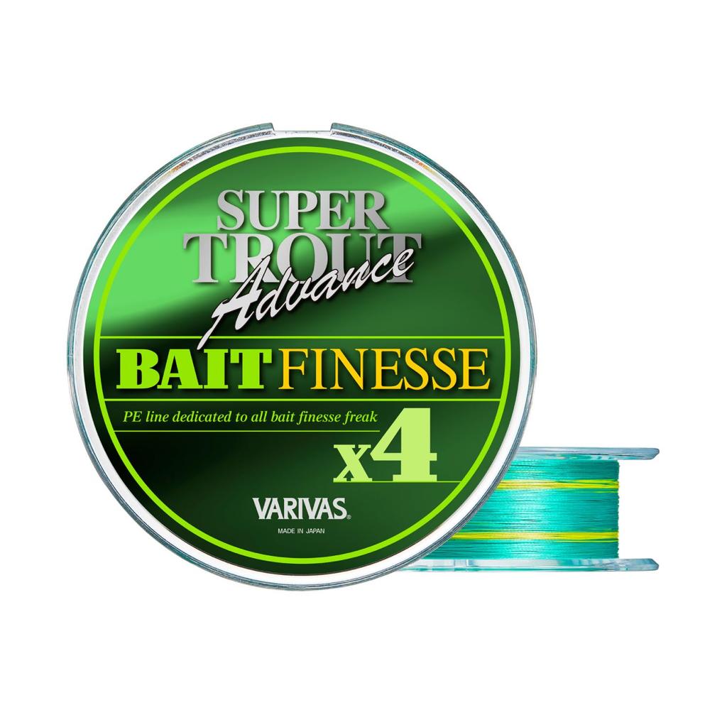 Varivas Super Trout Advance Bait Finesse PEX4 100M Light Green Light Yellow 0.5 +
