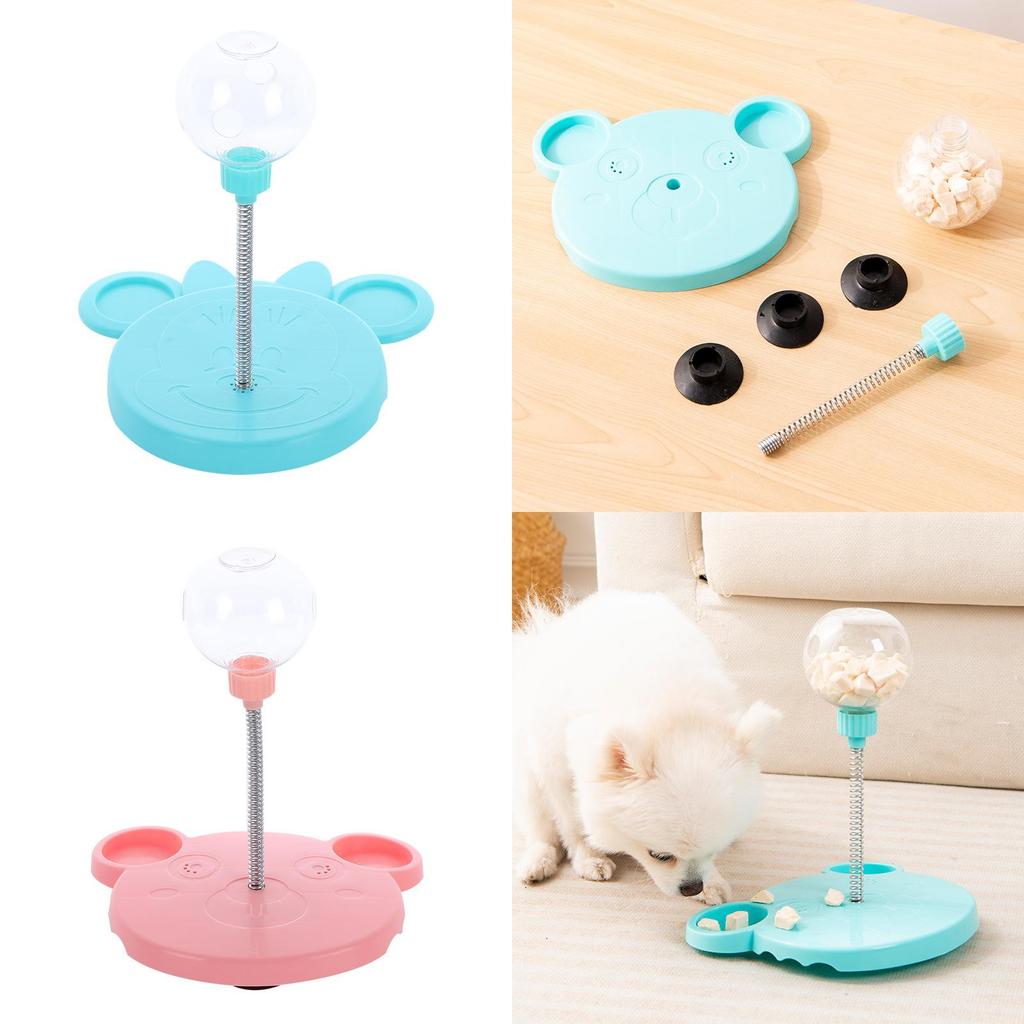 Pet Ball Toy With Food Dispenser For Cats And Small Dogs Interactive Enrichment