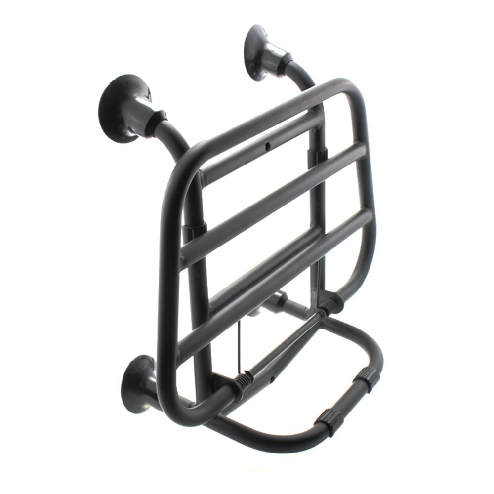 

For VESPA Sprint 150 Front Luggage Rack Bracket Motorcycle Parts for Primavera 150 2015-2019 Front electroplating Front Luggage чёрный