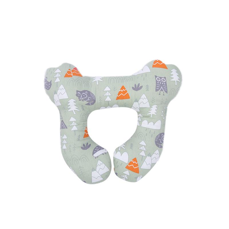 Baby Head & Neck Support Pillow - Anti-Flat Head Protection for Strollers & Car Seats