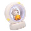 Table Lamp Rechargeable Nursery Nightlight Bedside Lamp Colorful Lighting Moon and Bunny for Bedroom Home Decor