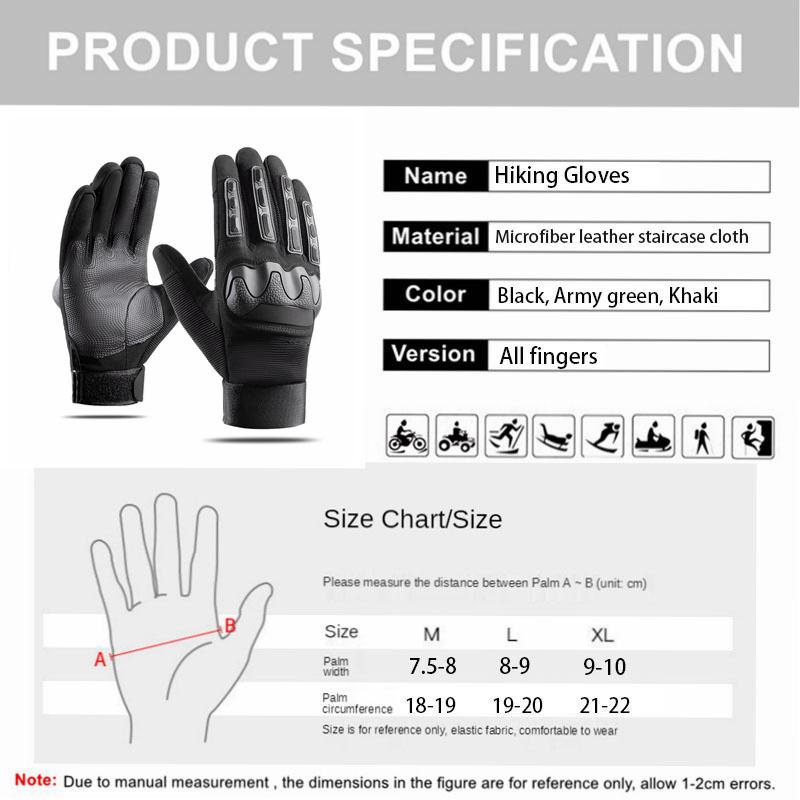 Touch Screen Tactical Gloves Men Antiskid Glove Airsoft Motorcycle Shooting Hiking Hunting Biking Full Finger Gloves