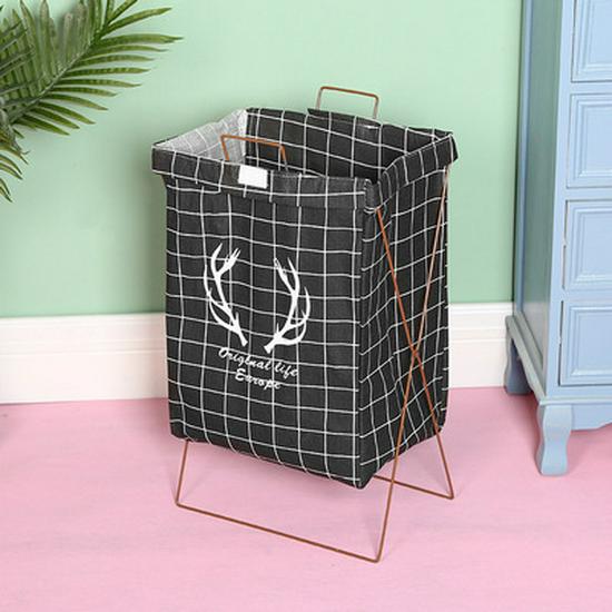 Large Waterproof Japanese-Style Foldable Fabric Laundry Hamper