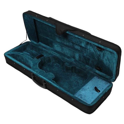 Fiolinkasse, 4/4 Full-Size Fiolin Hardkasse, Ultralett Ryggsekk med Stropp og Håndtak, Profesjonell Bærbar Rektangulær Bæreveske med Trekk, Oxf