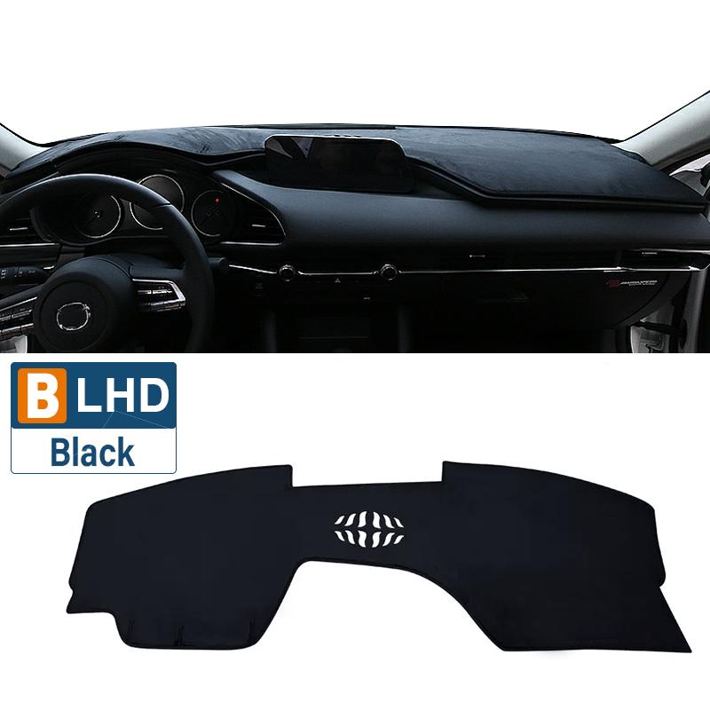 For Mazda 3 BP 2024 Axela Car Dashboard Cover Mat Non-Slip Pad Trument Panel Carpets Accessories