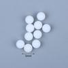 10 Pcs Edc Mechanical Push Plate Modification Toy Custom Accessories Pom Beads/Copper Spring Top
