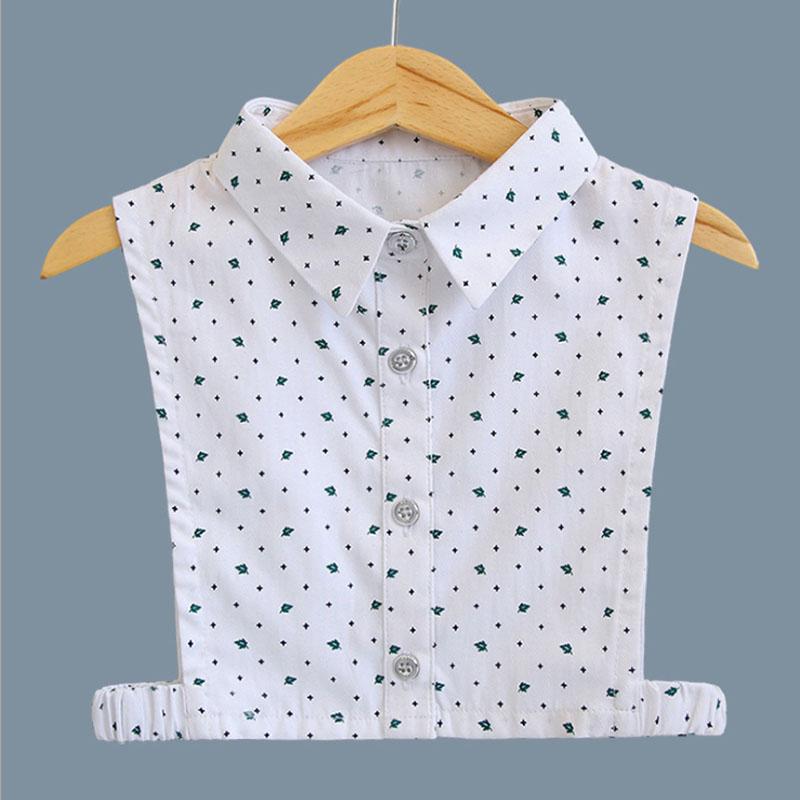 Kids Fake Collar Shirt Cotton Necktie False Collar Children Denim Detachable Shirt Collar Boys Girls Collares Mujer Faux Col