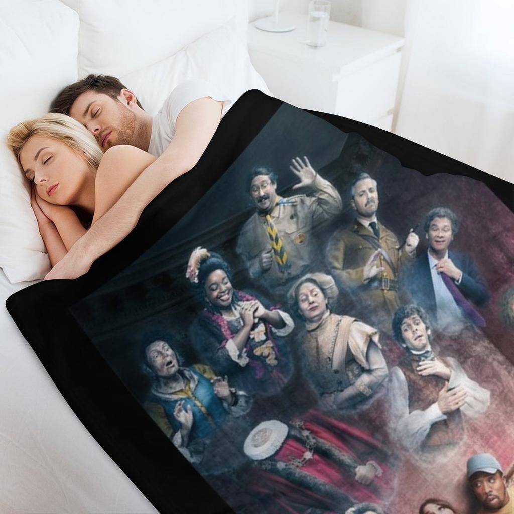Ghosts BBC TV show series Classic . Throw Blanket Single blankets and throws Sofa Hairys Blankets