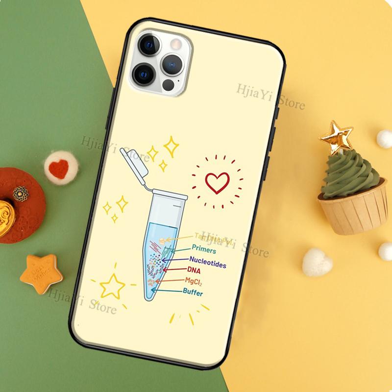 

Retro DNA Science Illustration Soft Cover For Apple iPhone 11 14 12 Pro Max 13 mini SE 2020 X XR XS Max 7 8 Plus Phone Case iPhone X XS
