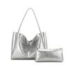 New Korean Version Simple and Versatile Hand-held Shoulder Bag, Retro Commuting Large Capacity Mother and Child Tote Bag
