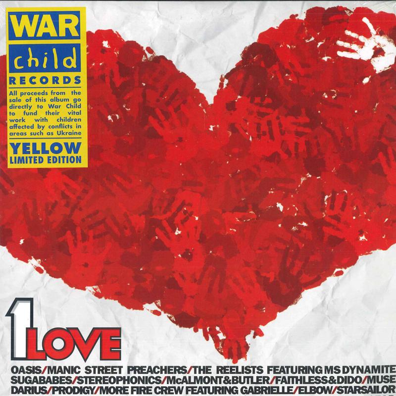

LP Record VARIOUS - 1 Love WARCHILD11LP War Child Recor 2022 Europe Rock