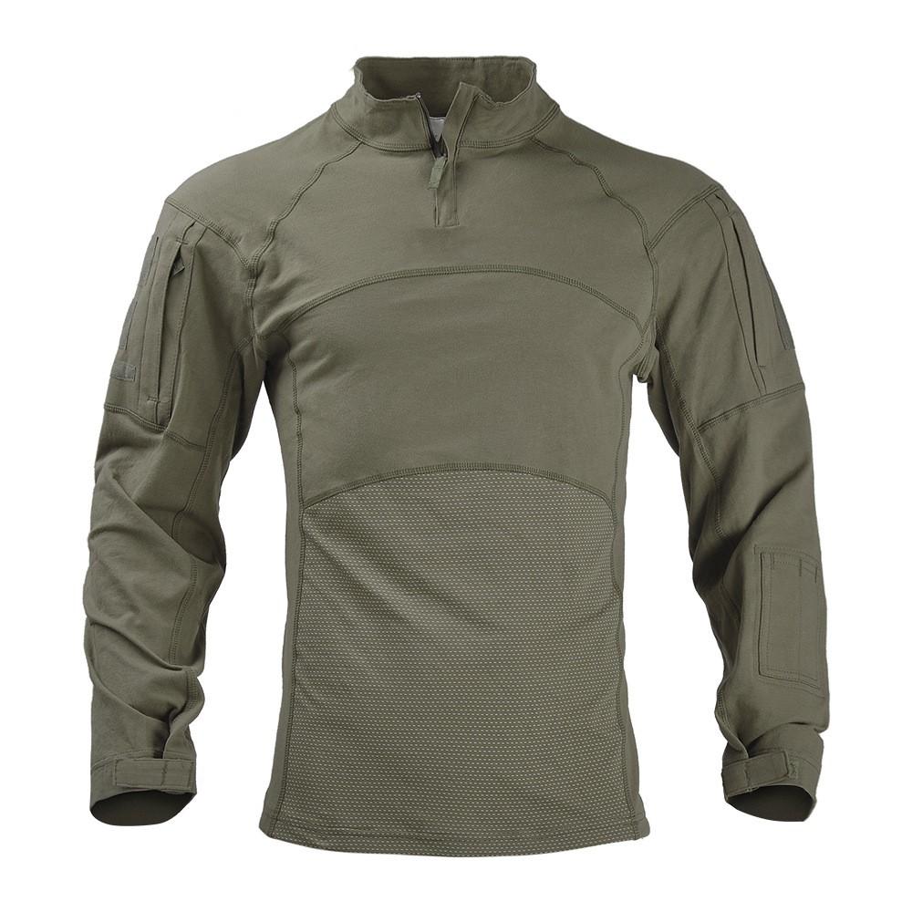 Men's Long Sleeve T-Shirt Half Zipper Long Sleeve Pullover Breathable Wearable Long Sleeve