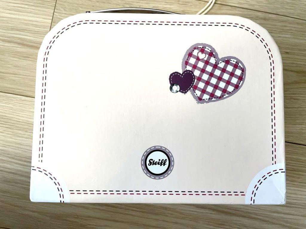 [USED] Steiff Lotte Plush Toy Teddy Bear with Suitcase