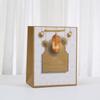 12pcs Eid Mubarak Gift Bags Islamic Paper Gift Bags with Golden Lantern Mosque Designs for Ramadan Gifting