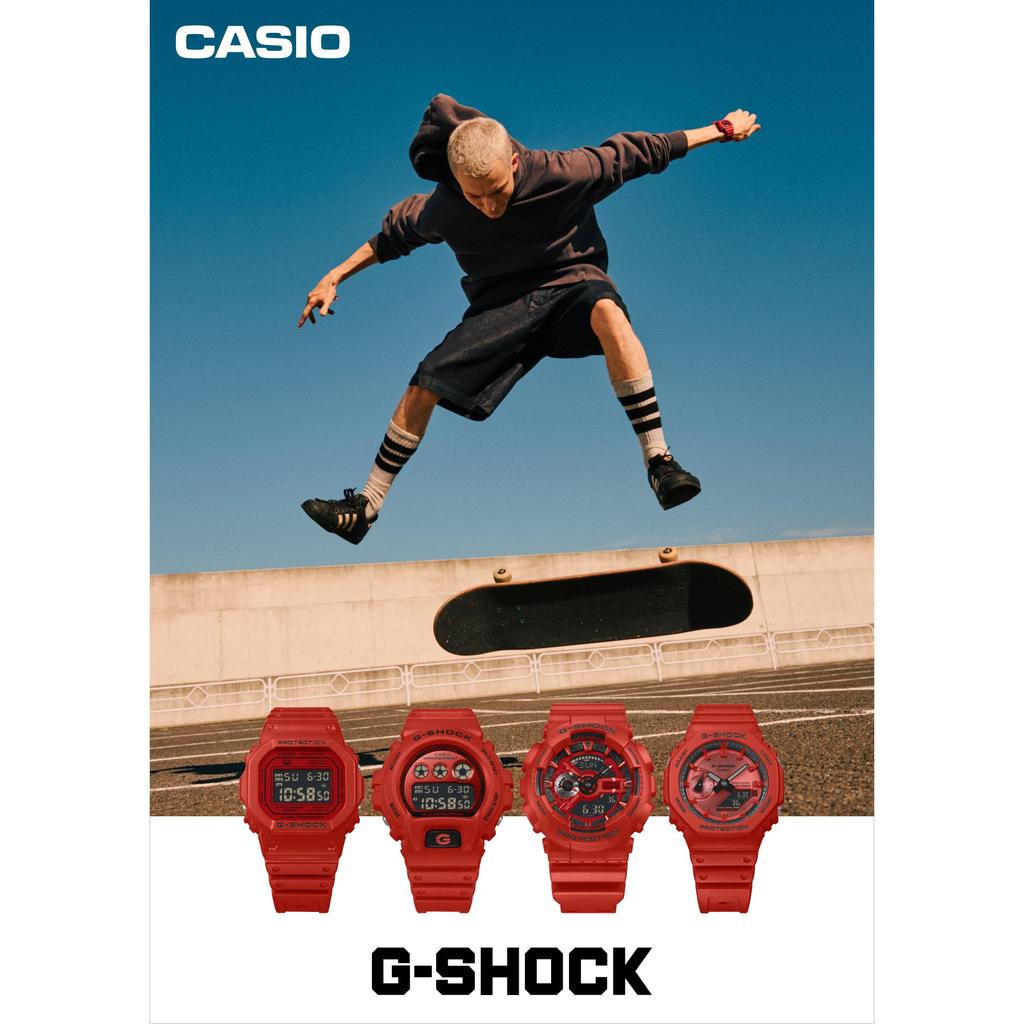Casio Pánske hodinky G-Shock z ekologických materiálov GA-2100RRB-4AJF Červené [Oficiálny japonský produkt]
