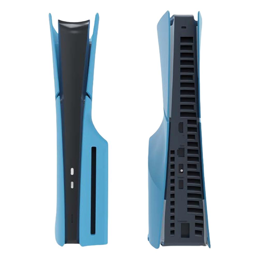 Faceplate Case Cover Split ABS Hard Shell Dustproof Protective Shell Case Shockproof for Playstation 5 Slim Disc/Digital Console