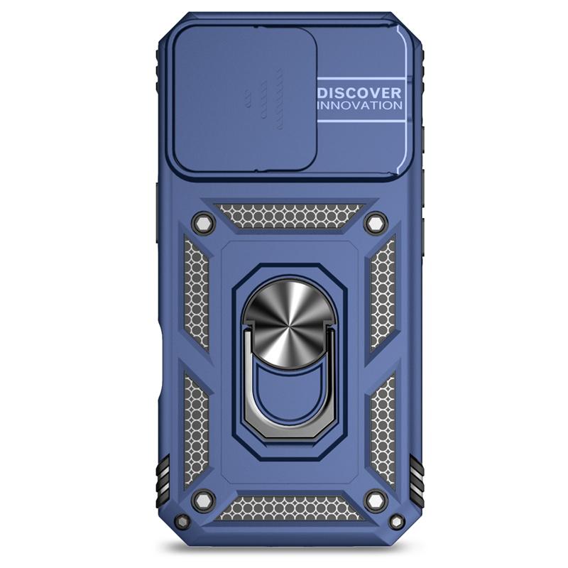 Slide Camera Armor Case For iPhone 16 15 14 13 12 11 Pro Max Mini XS XR X 7 8 Plus Cover Lens Protection Ring Stand Holder Funda