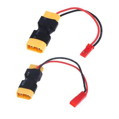 1Pcs Rc Battery Lipo Model Accessory Xt60 Male To Female Jst Female / Male In-Line Power Adapter Lipo Connector
