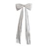 Elegant Large Christmas Bowknot 50x180cm Extra Large Xmas Tree Topper Bows Satin Red/White Christmas Decorative Bow