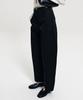 Lugkaeseuteu Linh Curved Cotton Pants_Black / Linh Curved Cotton Pants_Black