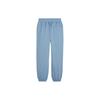 Puma Mmq Solid Color High Waist Tapered Knit Training Pants Men Bottoms Blue 624007-20
