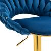 Adjustable Stool, Bar Stool, FARVISO Blue Elegant Loft