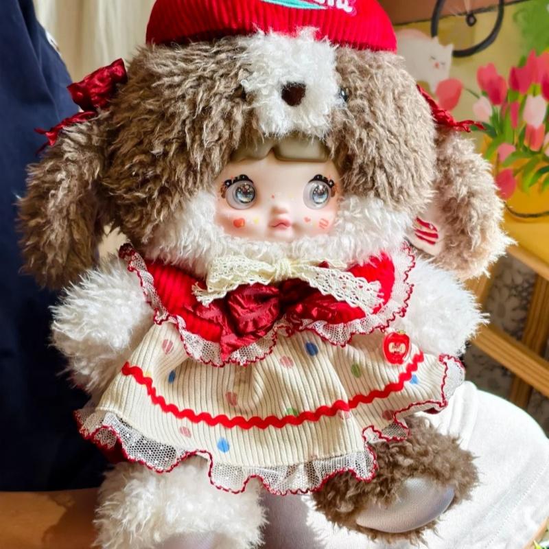 Apple Nommi 400% Limitierte Vinylpuppe Desktop Kawaii Anime Figur Modell Ornament Sammlerstück Freunde Geburtstagsgeschenke