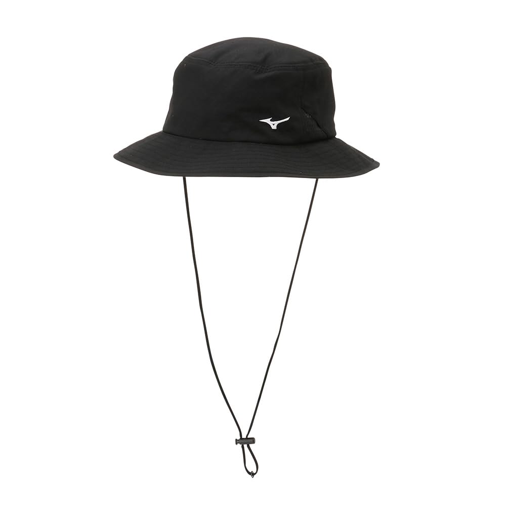 

Mizuno Складная шляпа для гольфа с козырьком, защита от УФ-лучей и солнца, черная, мужская, хранение, защита, защита, (E2MWB008)