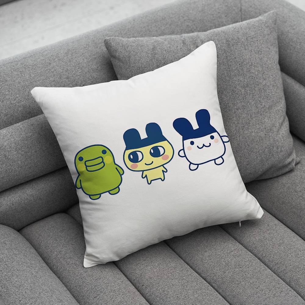 TTamagotchi MMametchi Pillowcase Casual Style Decoration Suitable for Home Decoration Excluding Pillow Core