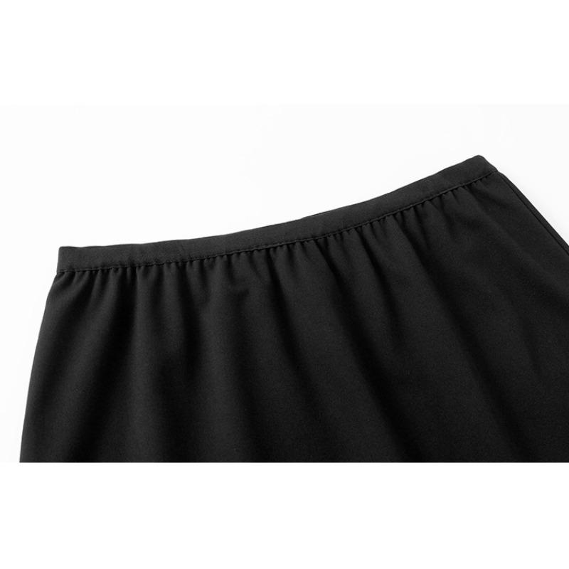 Sukienka damska z patchworkowym dołem i koronką, spódnica w kształcie litery A, styl letni, wysoka talia, wyszczuplająca spódnica