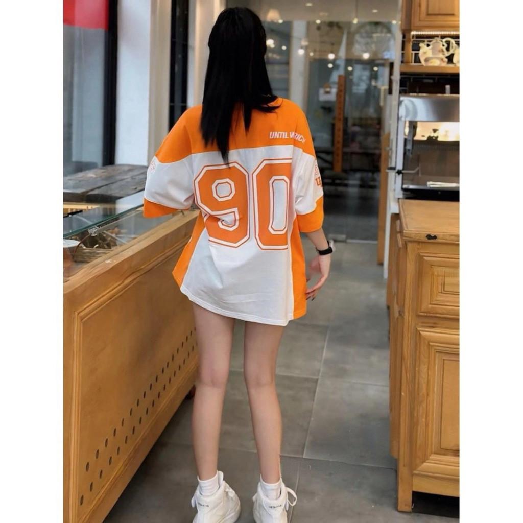 Women's T-shirt Top Korean Large Loose Football T-shirt Sports Short Sleeve Street Wear