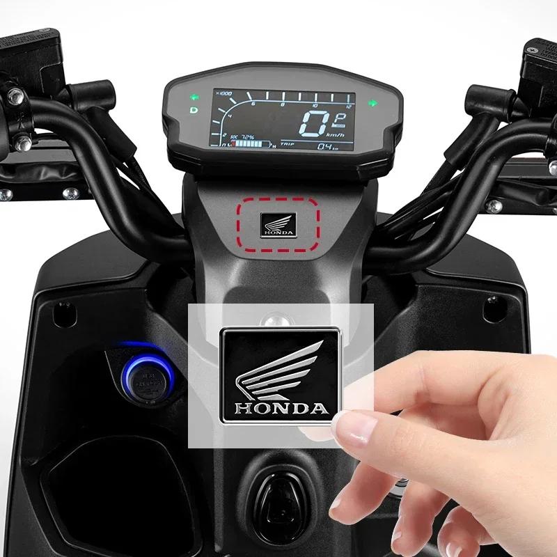 Honda Motorcycle 3D Wing Logo Emblem Sticker Badge Decal for Motorbike Scooter Dashboard Fuel Tank Body Accessories HQ4